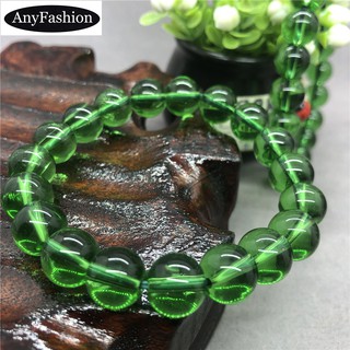 6 / 8 / 10 / 12mm Thạch Anh Xanh Pha Lê Hạt Vòng Tay Quyến Rũ Handmade Cho Bạn Bè