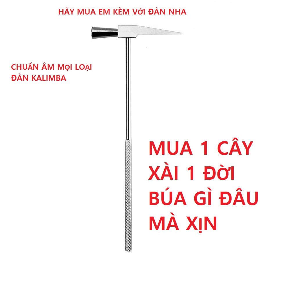 Búa chỉnh âm cho đàn kalimba