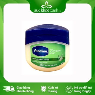 Sáp dưỡng da Vaseline Aloe Soothing Jelly - 450ml/hũ - Hàng chính hãng