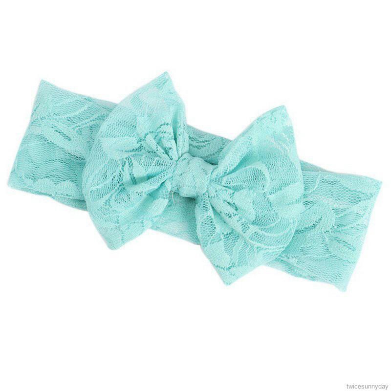 Băng Đô Đính Nơ Đáng Yêu Cho Bé Gái