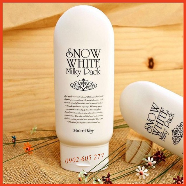 [Hàng chính hãng] Kem Ủ Trắng Body Secret Key Snow White Milky Pack 200ml