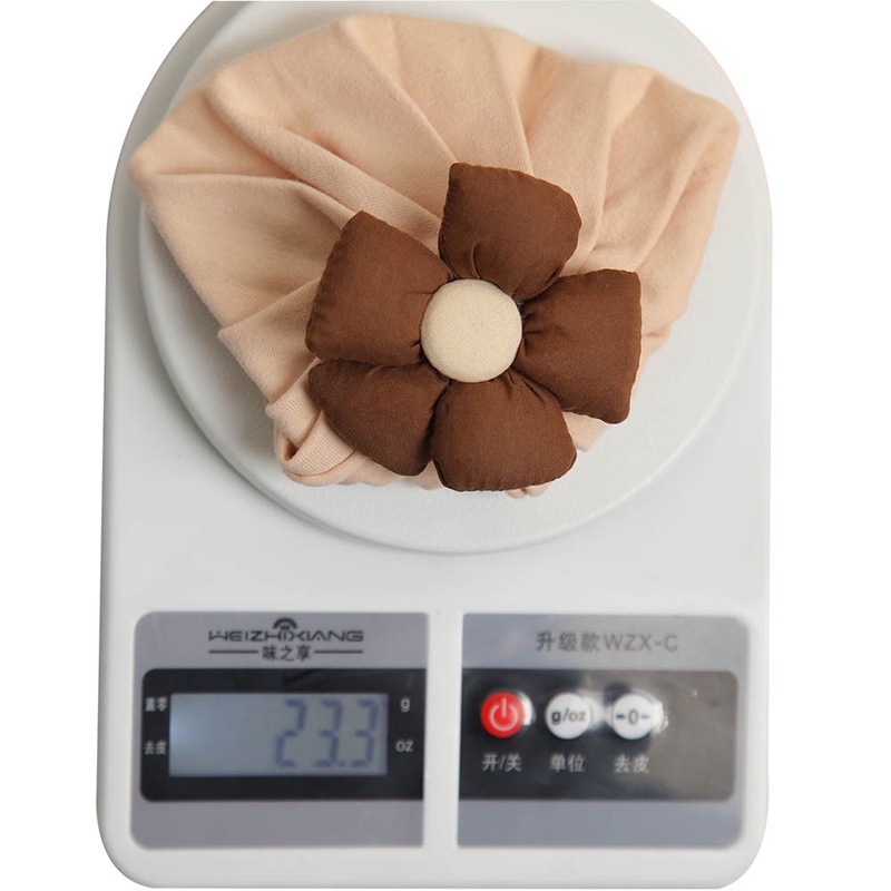 Mũ Trùm Đầu Đính Hoa Dễ Thương Cho Bé