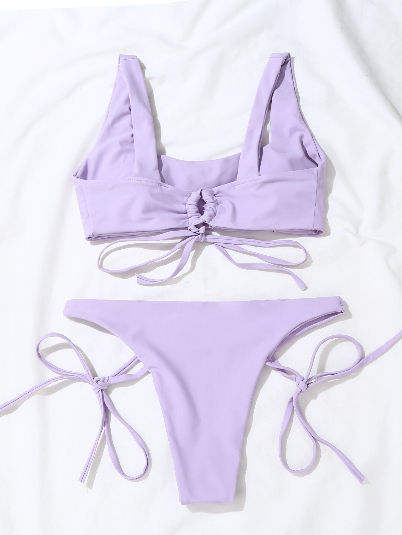 Bikini Màu Tím Sáng Thiết Kế Khoét Quyến Rũ | BigBuy360 - bigbuy360.vn