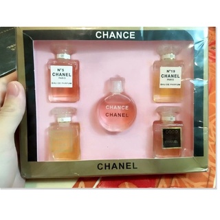 set 5 chai nước hoa mini
