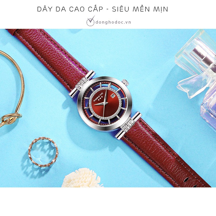 Đồng hồ Nữ ROMATIC Paris - Dây Da Siêu Cấp Nhập Từ Pháp | BigBuy360 - bigbuy360.vn