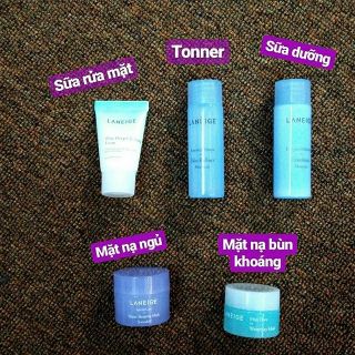 Bộ kit dưỡng da laneige 5 món