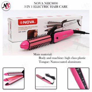 Máy làm tóc nova 3in1 uốn, là,xù