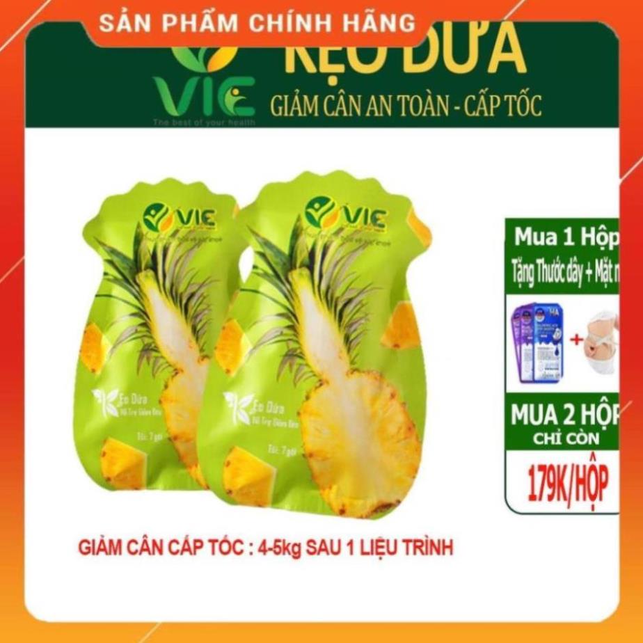 Kẹo Dứa giảm cân nhanh an toàn cấp tốc giảm béo hiệu quả detox VIC organic không phải là thuốc giảm cân