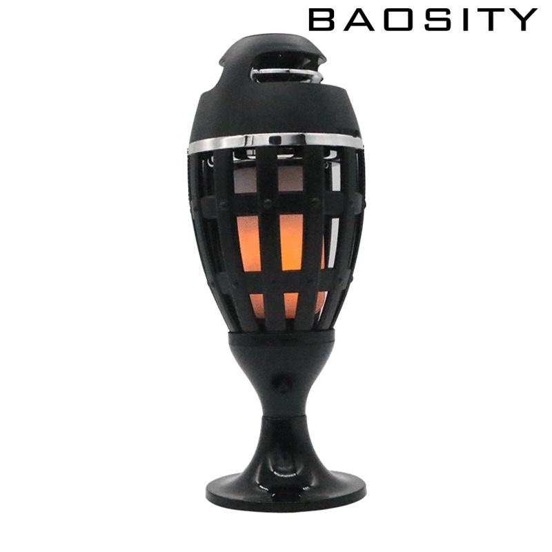 [BAOSITY*] Creative LED Bluetooth Flame Speaker USB Rechargeable Hi-Fi Sound 2000mA