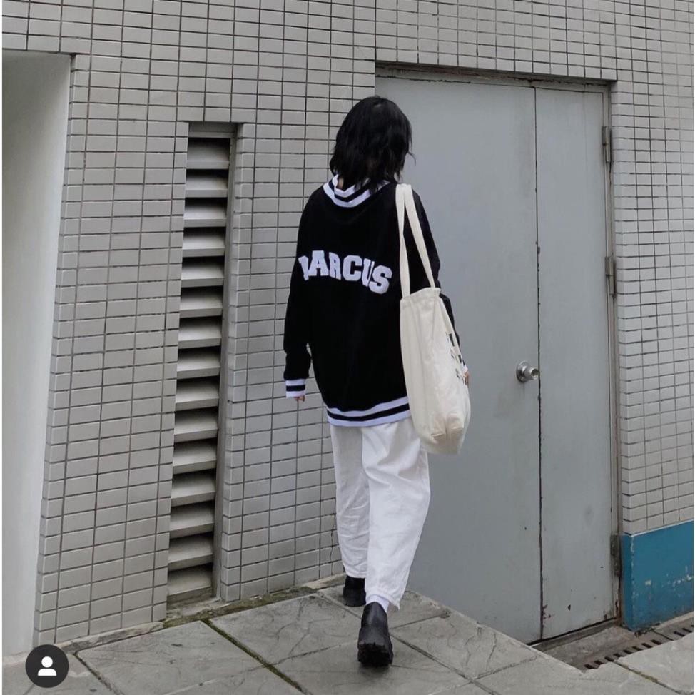 [ RỂ VÔ ĐỊCH ] [GIÁ HỦY DIỆT] Áo Khoác Nỉ Marcus Unisex Dáng Rộng - Áo Khoác Cardigan Nỉ - Áo Cdg Nam Nữ Số 18