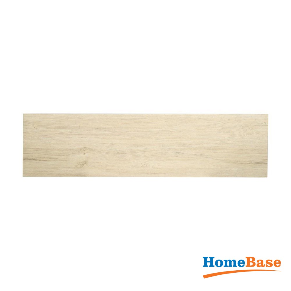 HomeBase STACKO Kệ gỗ trang trí treo tường Thái Lan W30xD120xH1.6cm màu gỗ sồi