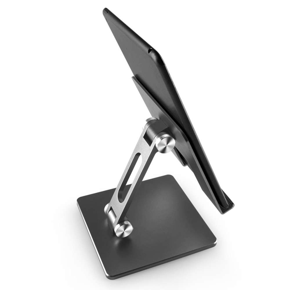 Hot selling Tablet computer stand desktop bracket lazy folding aluminum alloy bracket for iPad Huawei Apple mobile phone holder 【Tonglian】