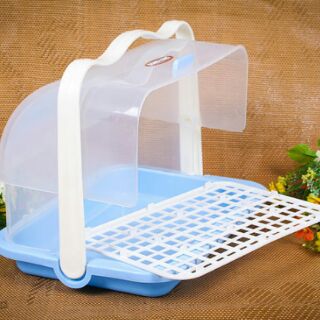 Khay úp cốc chén Song Long có nắp