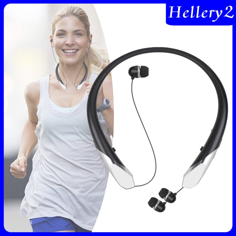 [HELLERY2] Wireless Headphones Headsets Earphone Neckband Headsets w/Mic Sports