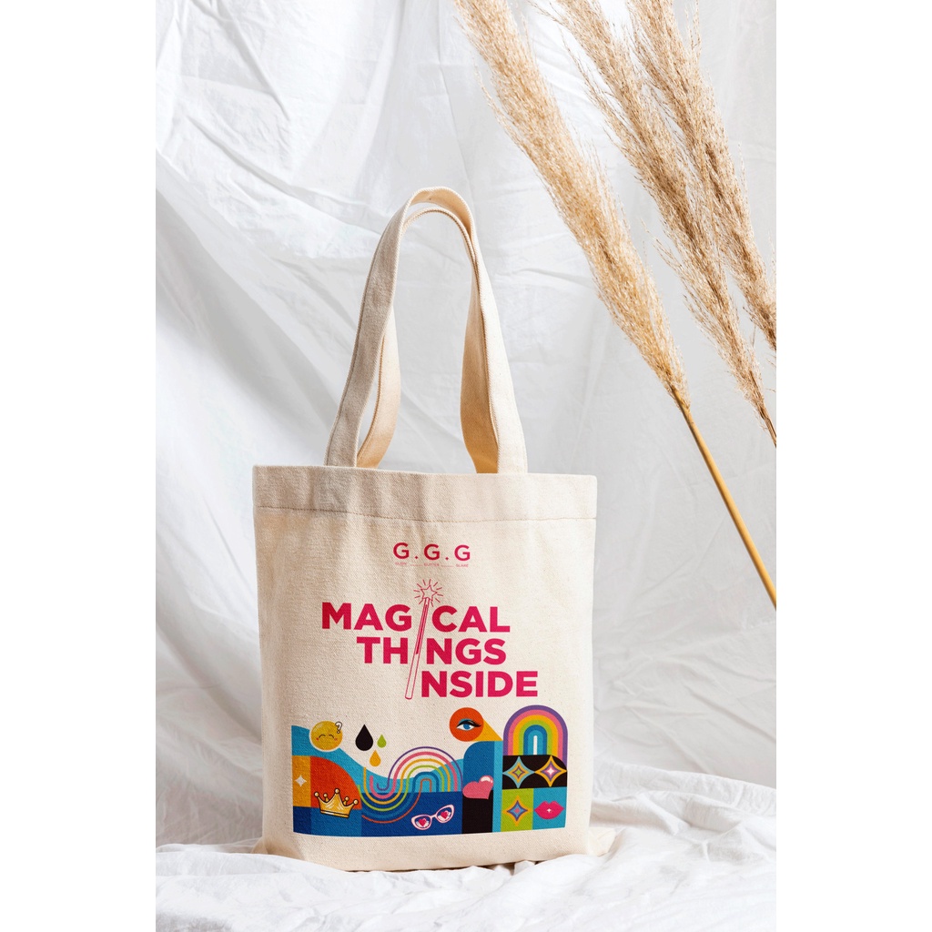 [Phiên bản giới hạn] - MAGIC TOTE GGG - TÚI TOTE VẢI CANVAS THỜI TRANG