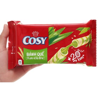 Bánh Quế Cosy Vị Kem Lá Dứa (Gói 135g)