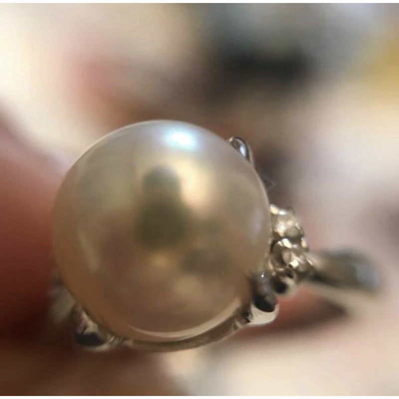 Nhẫn trai thật khung bạc hàng si nhật