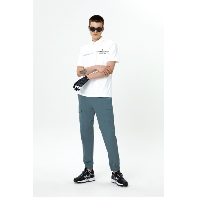 Áo Polo Thể Thao Le Coq Golf Nam GN221MTS52-WHTE