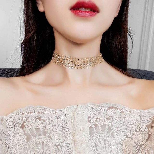 Vòng Choker kim tuyến