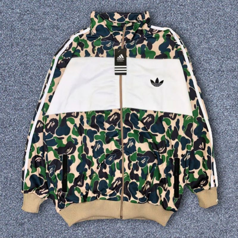 Áo Khoác Adidas X Bape Thiết Kế Năng Động Hợp Thời Trang