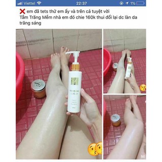Tắm trắng toàn thân Mềm