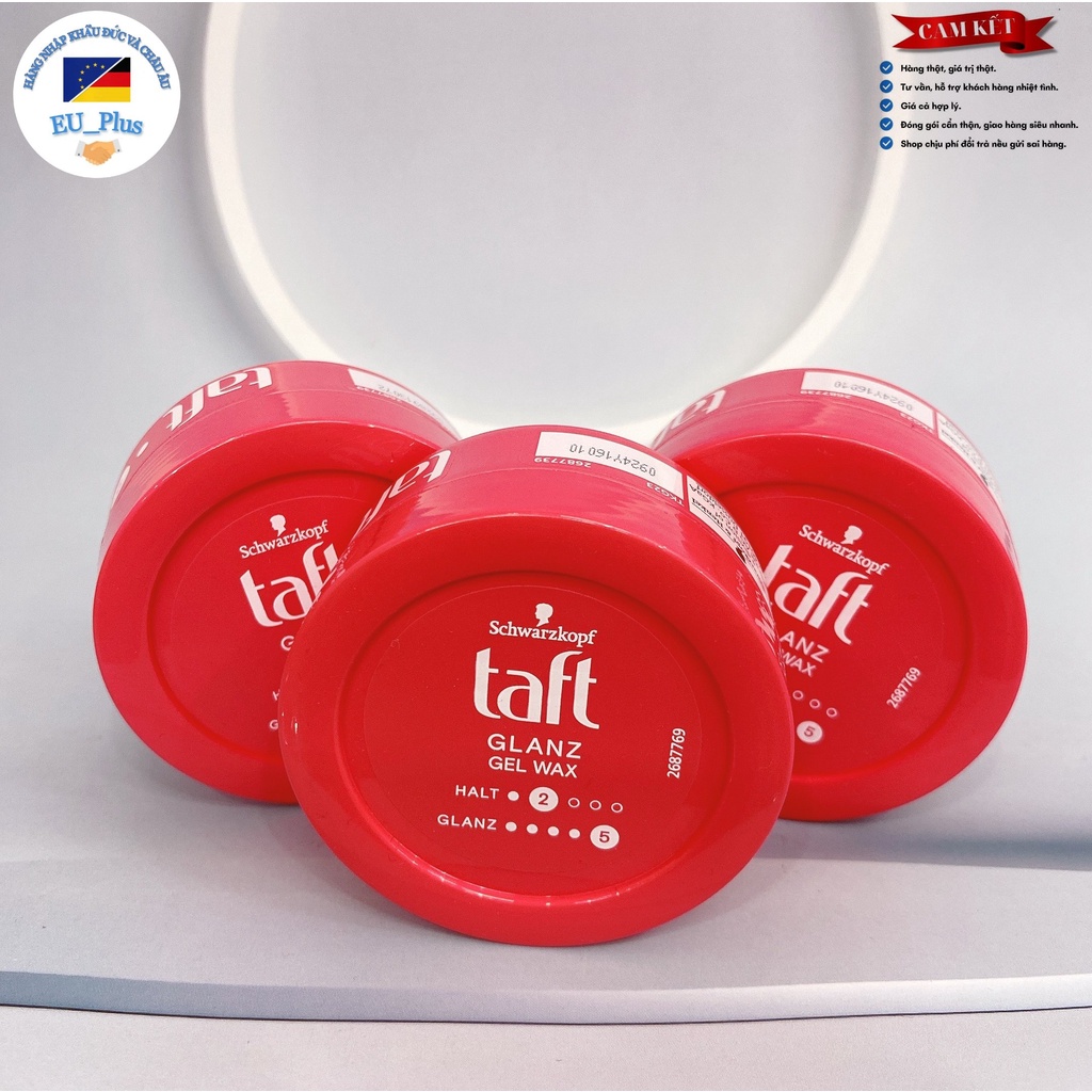 Sáp vuốt tóc Taft GLANZ số 5 75ml - Đức - Schwarzkopf - màu hồng