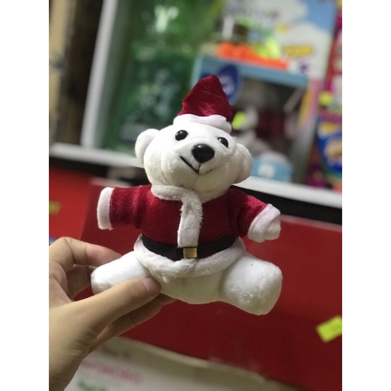 Gấu bông Noel nhỏ
