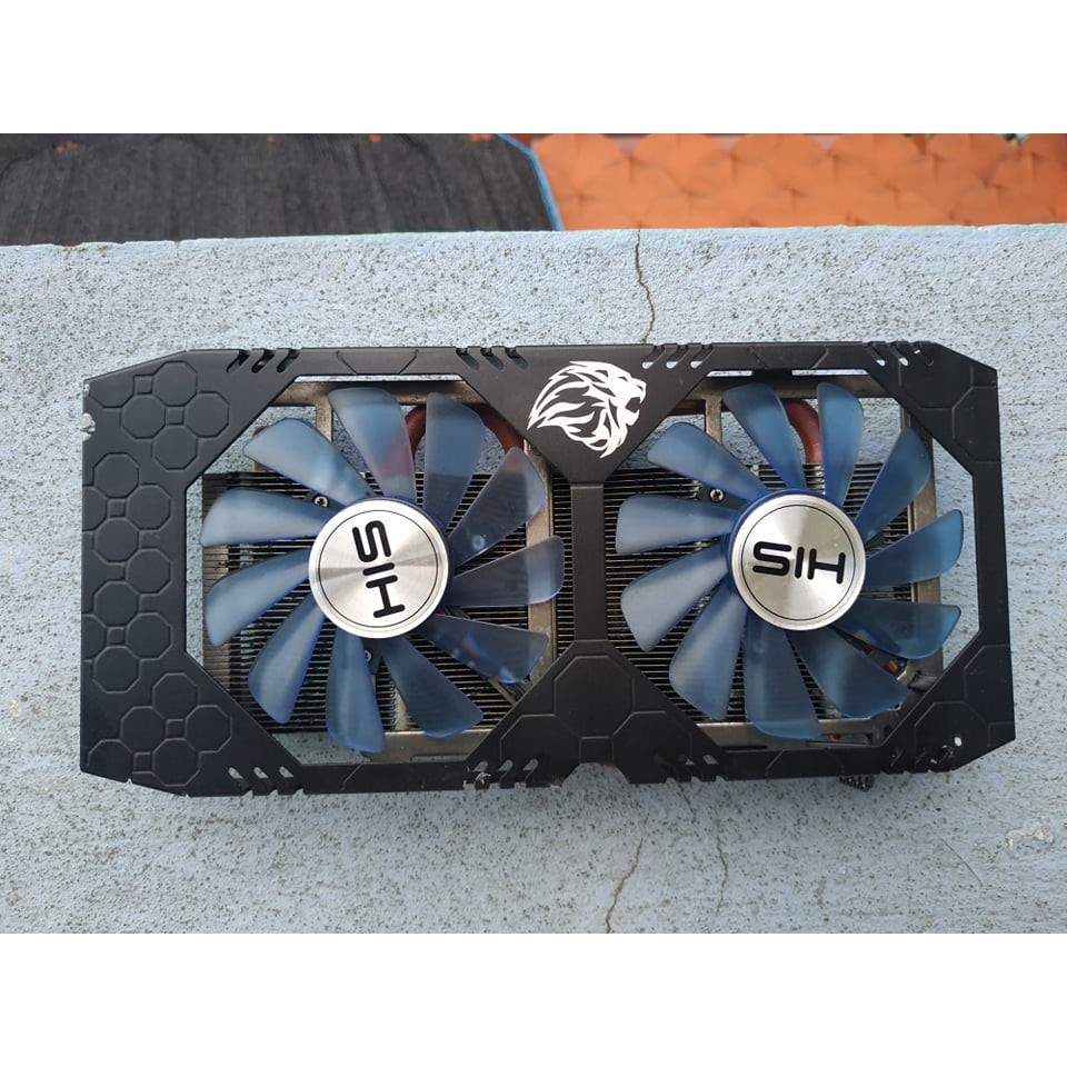 Bộ fan và tản nhiệt VGA HIS RX 470, RX 570