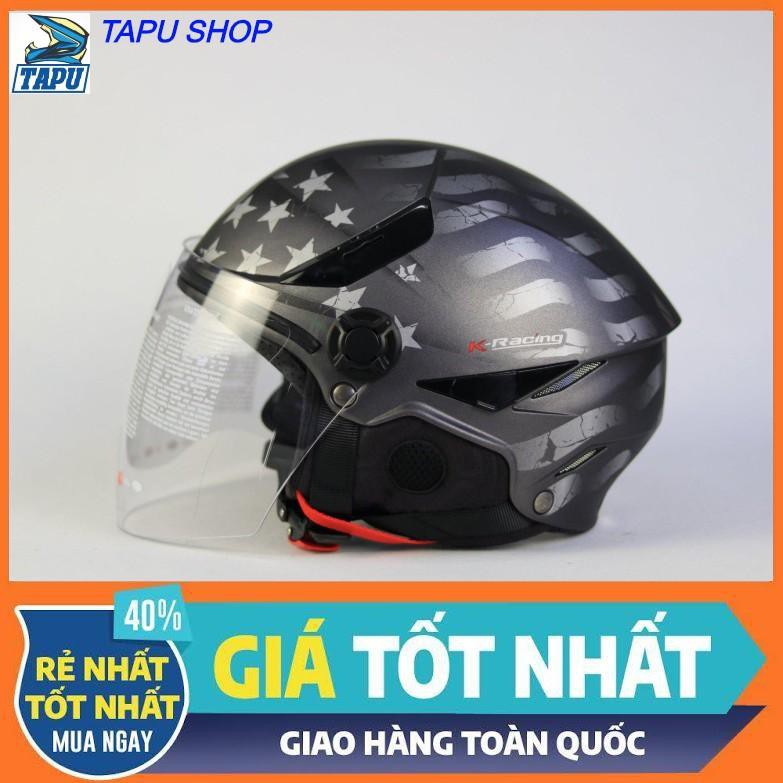 [FREE SHIP] MŨ BẢO HIỂM 1/2 NỬA ĐẦU KYT TIGER