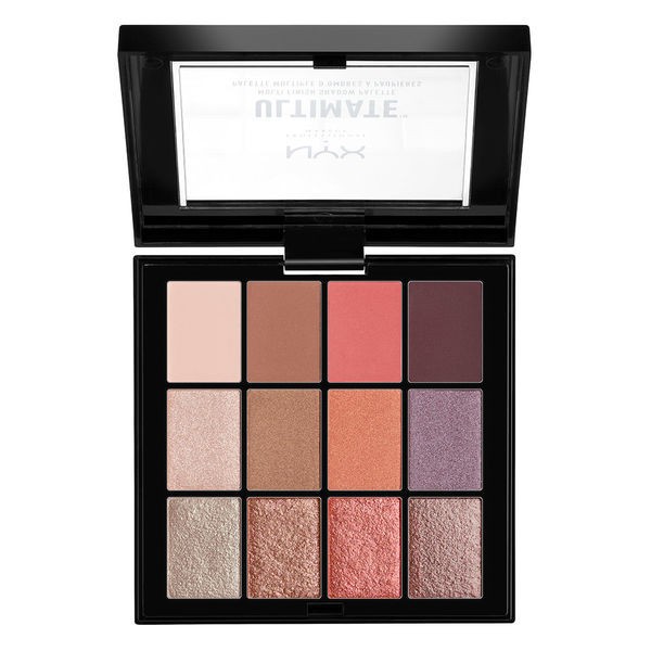 Phấn mắt NYX-Ultimate Multi Finish Shadow Palette - Warm Rust USP08