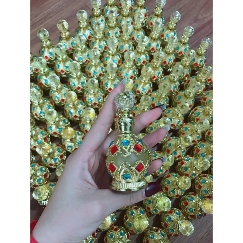 💟 SIÊU SALE 💟  Tinh dầu nước hoa Dubai chai đính đá vương miệng 15ml 💟