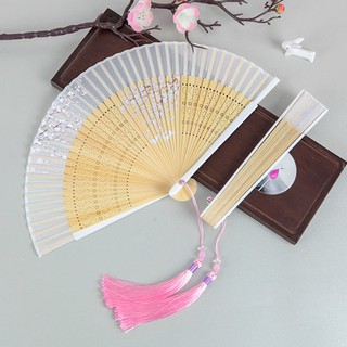 Quạt Quạt lụa Quạt quạt gấp quạt gấp Phong cách Trung Quốc quạt gấp kiểu Nhật quạt gấp Quạt Quà Tặng mùa hè