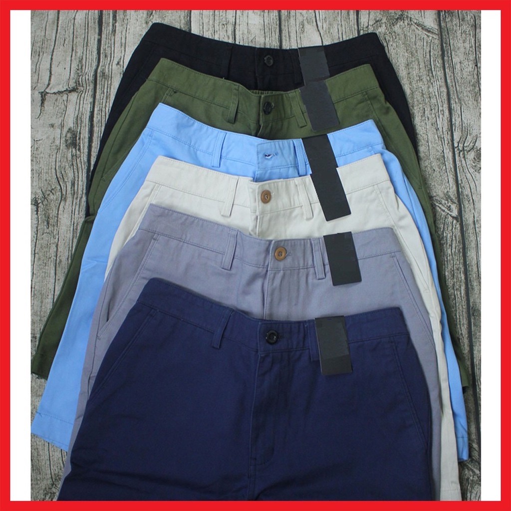 Quần ngố nam kaki thời trang nhiều màu có size đến 100kkg | BigBuy360 - bigbuy360.vn