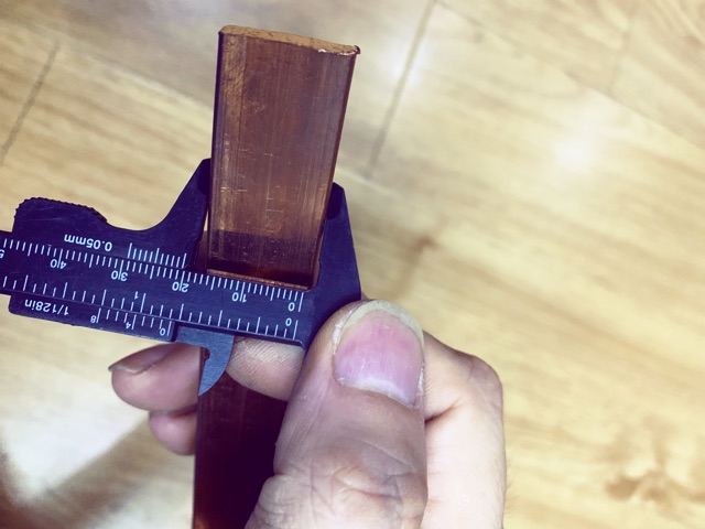 Thanh đồng đỏ chế tay hàn cell pin 130*20*5mm và 130*20*4mm