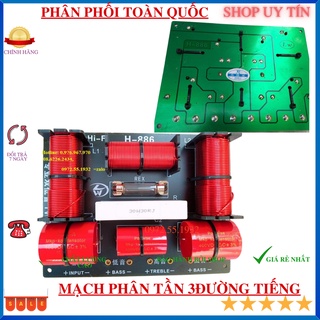 Mạch phân tần công suất lớn 2 BASS 1 TREBLE cho loa sân khấu siêu chất hàng đẹp lại chuẩn - giá 2 mạch