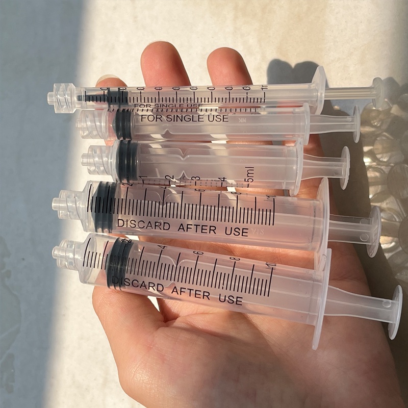 Núm vú Silicone cho thú cưng uống sữa size S dành cho chó mèo thỏ sơ sinh kèm xilanh bơm 1 - 10 ml