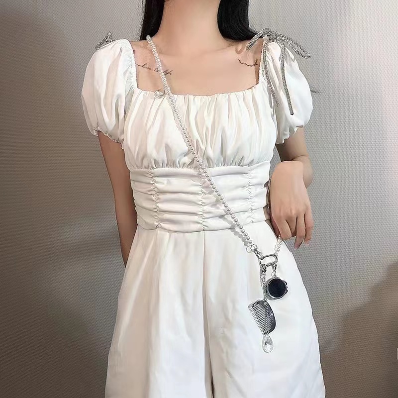 Dây Đeo Hông Đính Ngọc Trai/Trái Tim/ Tròn Xinh Xắn Thời Trang Cho Nữ