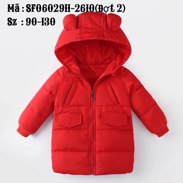 Áo phao bé trai gái xả