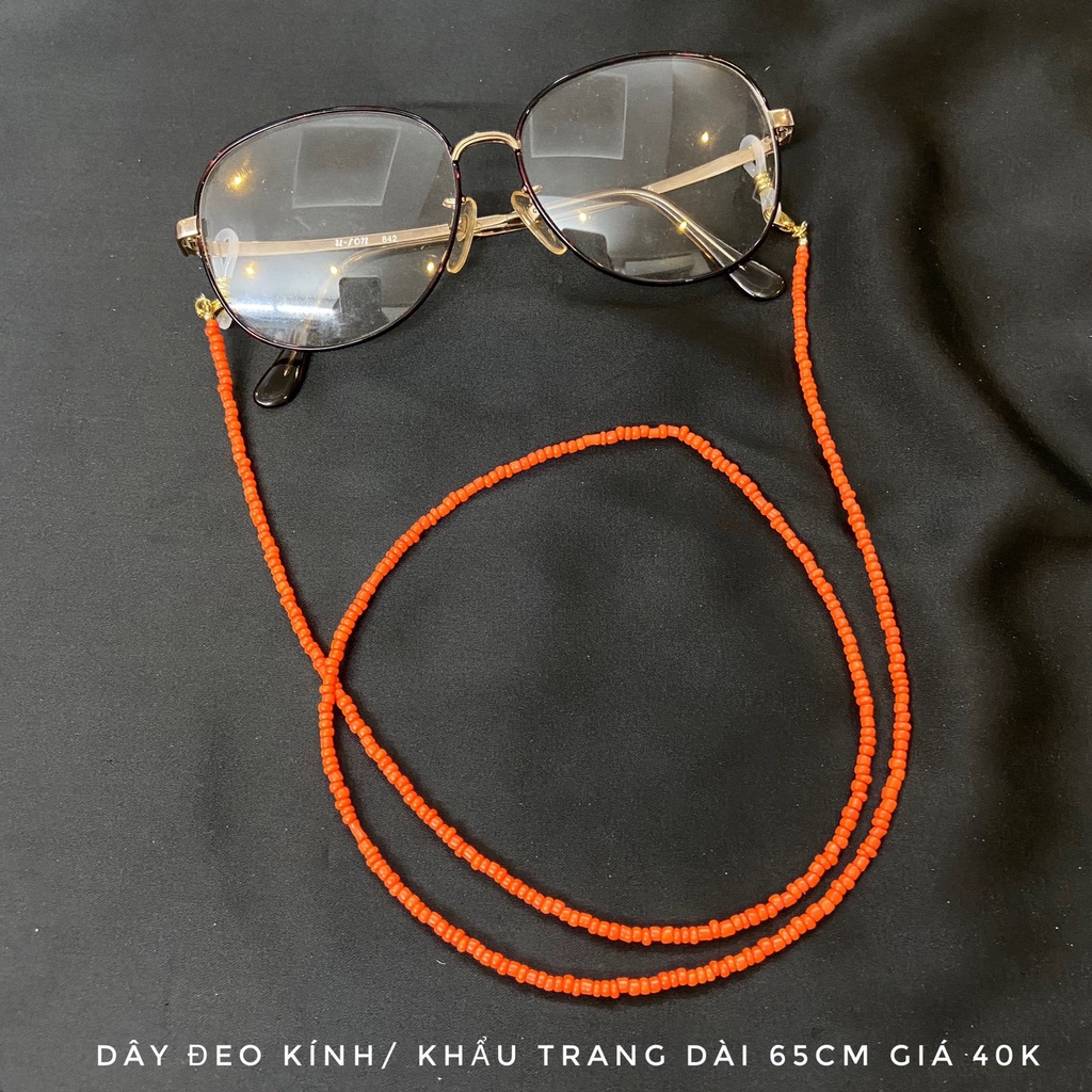 Dây đeo kính/ Dây đeo khẩu trang màu sắc nổi bật trendy