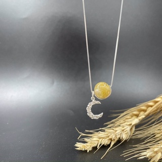 Dây chuyền Bạc Phối Đá Phong Thuỷ