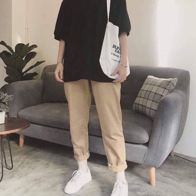 Quần kaki sắn ống | BigBuy360 - bigbuy360.vn