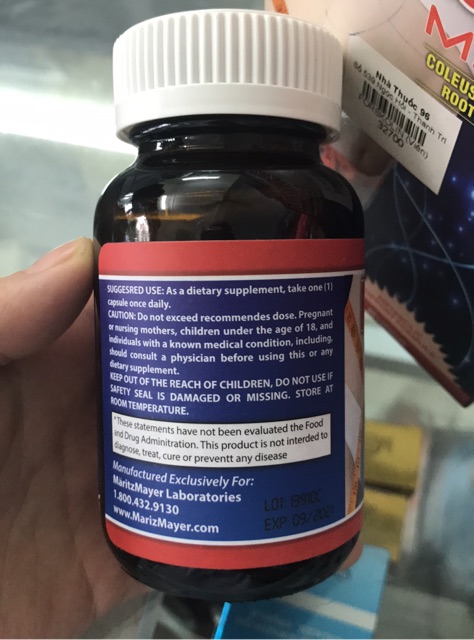 Viên giảm cân Forskolin Mega nhập khẩu Mỹ | BigBuy360 - bigbuy360.vn