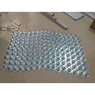 Chân tăng chỉnh đế thép mạ D60