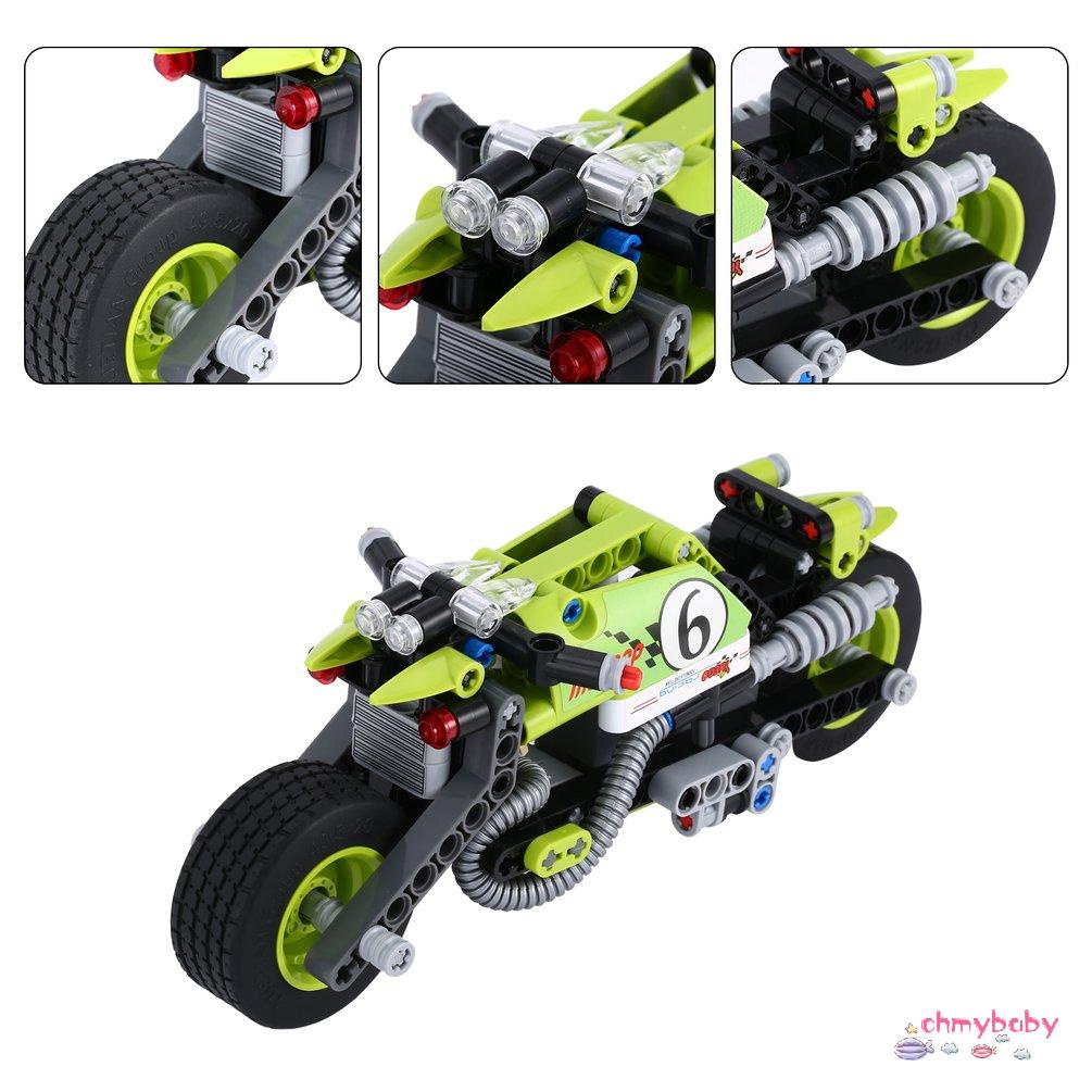 Bộ đồ chơi lắp ráp xe mô tô 201 mảnh DIY