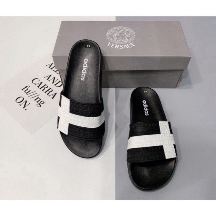 Dép nam quai ngang, Dép boy phố, Dép Adidas chữ thập mẫu mới nhất 2023