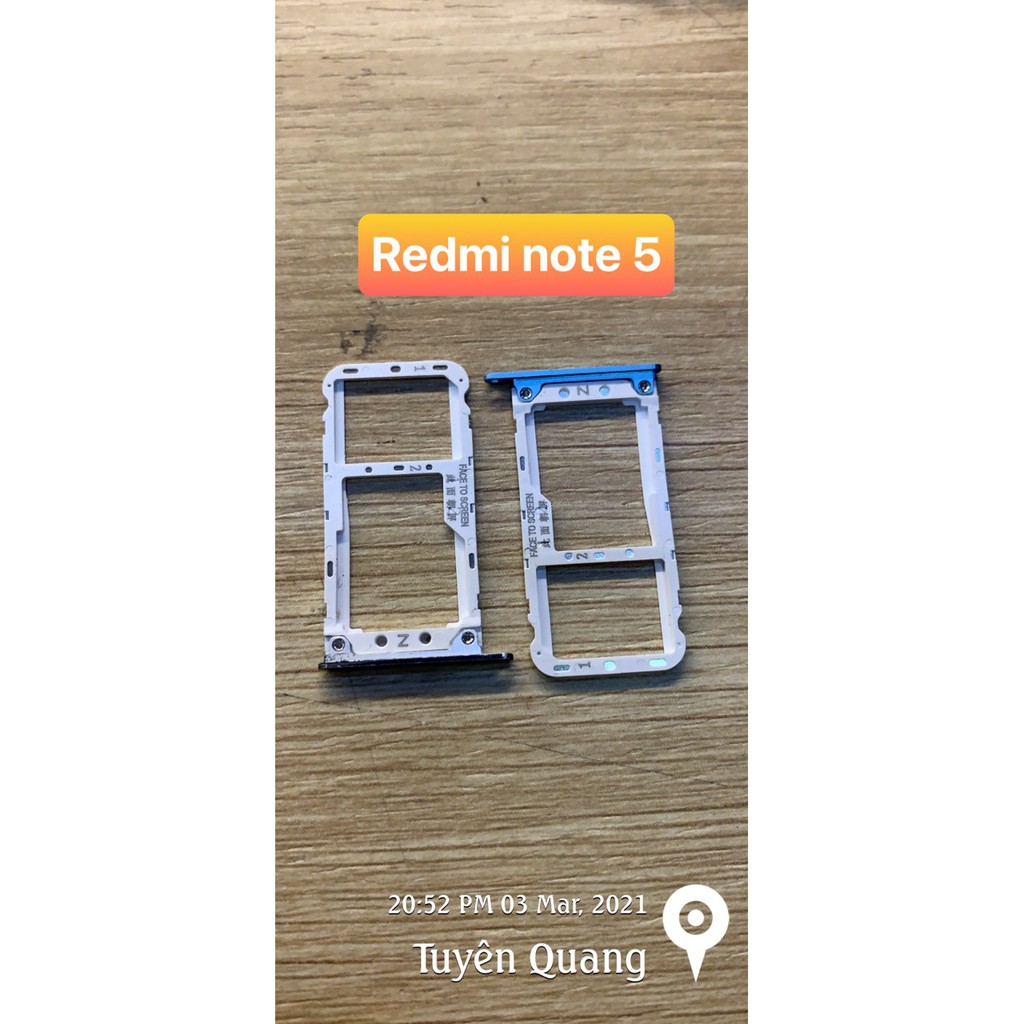 khay sim xiaomi redmi note 5 / note 5 pro - xioami