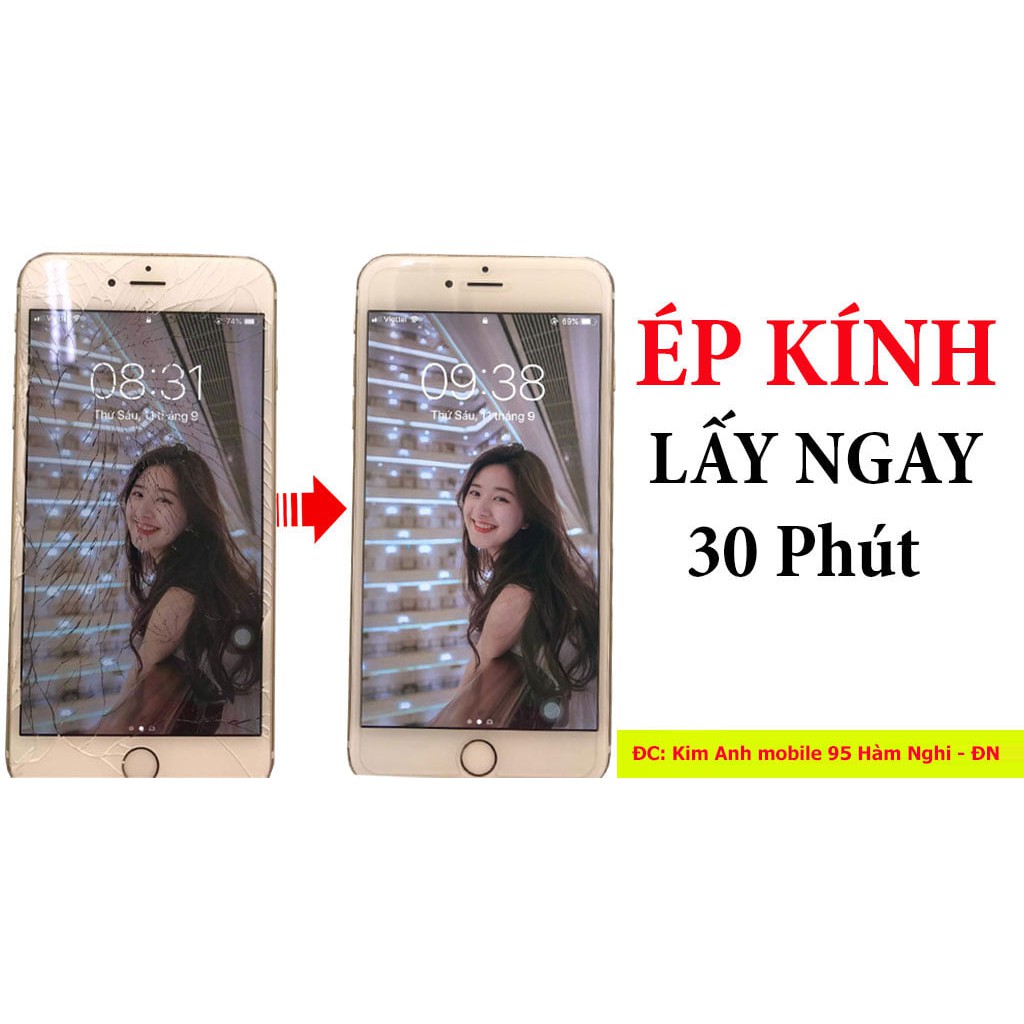 Kính Iphone 7 chính hãng tại Đà Nẵng