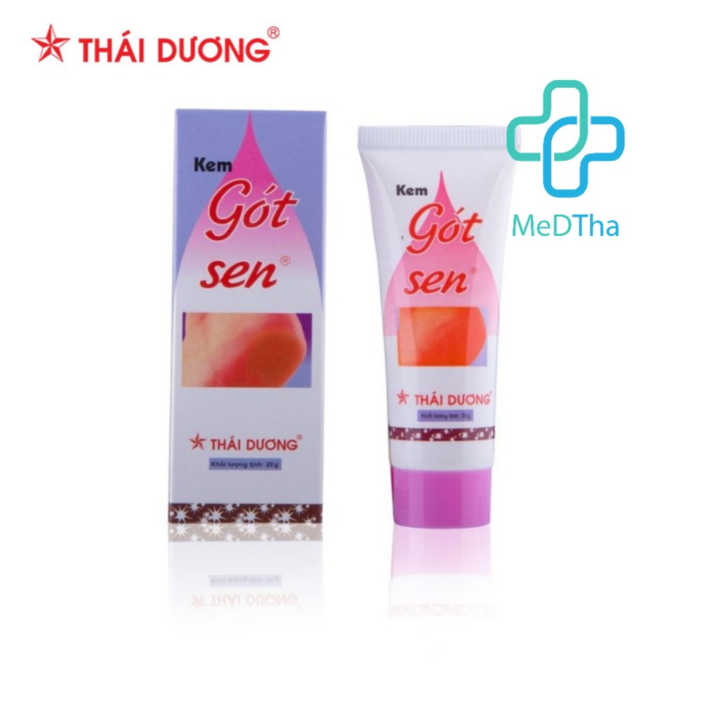 Kem Gót Sen - Kem dưỡng ẩm, giảm nứt nẻ, khô da, á sừng, mềm da của Sao Thái dương (Tuýp 20g) [Chính hãng]