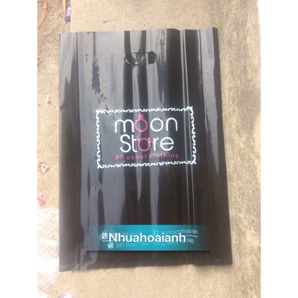 Túi pe màu đen khổ 30x42 hàng loại 1