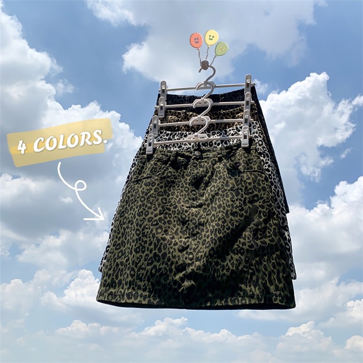 Chân Váy Chữ A Họa Tiết Da Báo Cá Tính Dành Cho Nữ | BigBuy360 - bigbuy360.vn